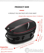 Waterproof Motorcycle Tail Bag – Large Capacity Luggage for Travel