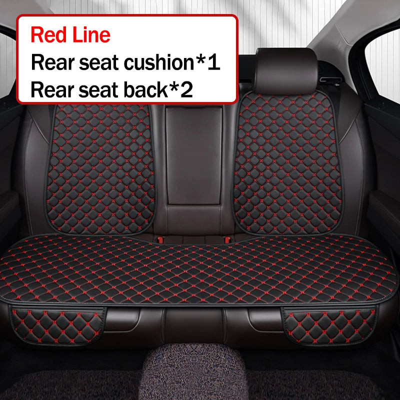 Universal PU Leather Car Seat Cover – Minimalist Soft Cushion for Auto Interior