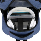 Large Capacity Laptop Backpack – Unisex Minimalist Travel Bag for Students