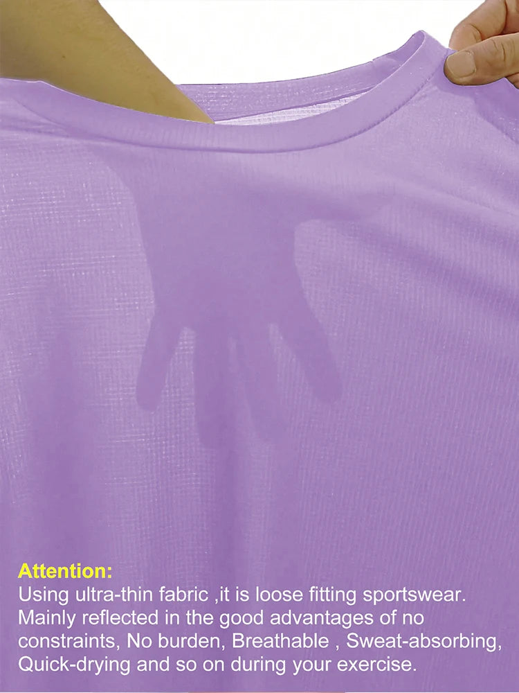 Women's Ultralight Compression Shirt – Quick Dry Sport Top for Running Gym