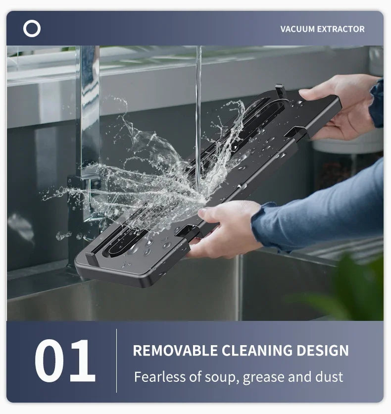 Electric Vacuum Sealer – UV Sterilization with Cutter for Food Storage