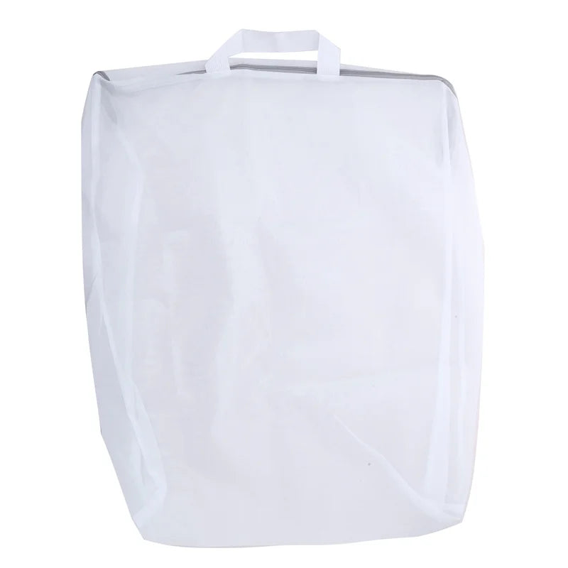 Mesh Zipped Laundry Bag – Anti-Deformation Polyester Net for Washing Machines