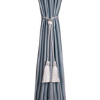 Gold Tassel Curtain Tiebacks – Braided Polyester Rope for Home Decoration