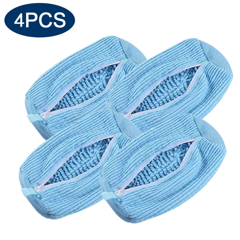 Mesh Shoe Washing Bag – Protective Cotton Net for Sneaker Laundry Cleaning
