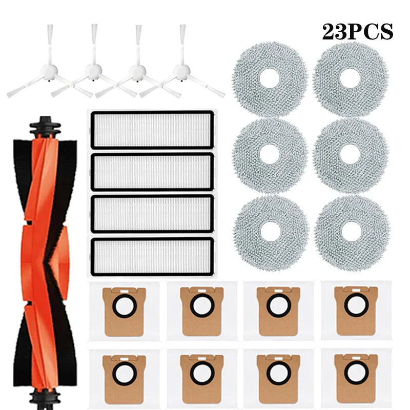 Vacuum Replacement Parts – Brushes and Filters for Xiaomi Robot X20 Plus