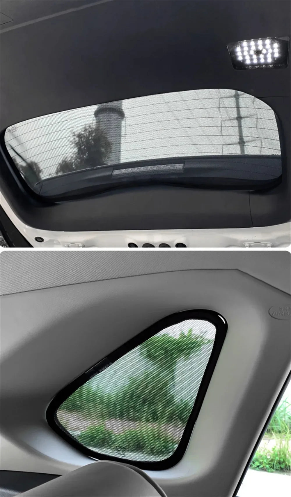 Magnetic Car Window Sunshade – Mesh Privacy Curtain for BMW X3 F25