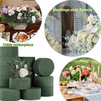 Round Floral Foam Blocks – Dry Artificial Flower Mud for DIY Arrangements