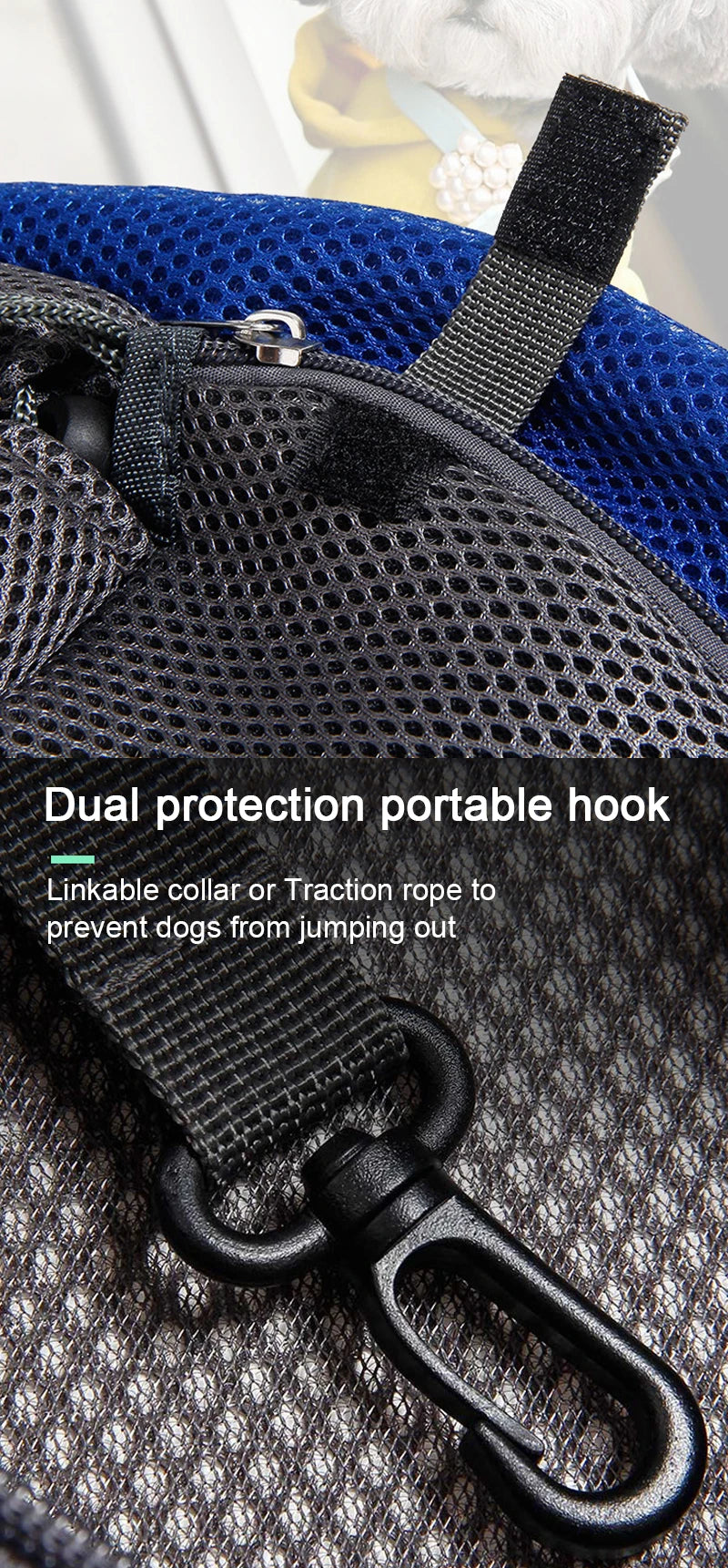 Pet Carrier Backpack – Breathable Mesh for Travel and Outdoor Hiking