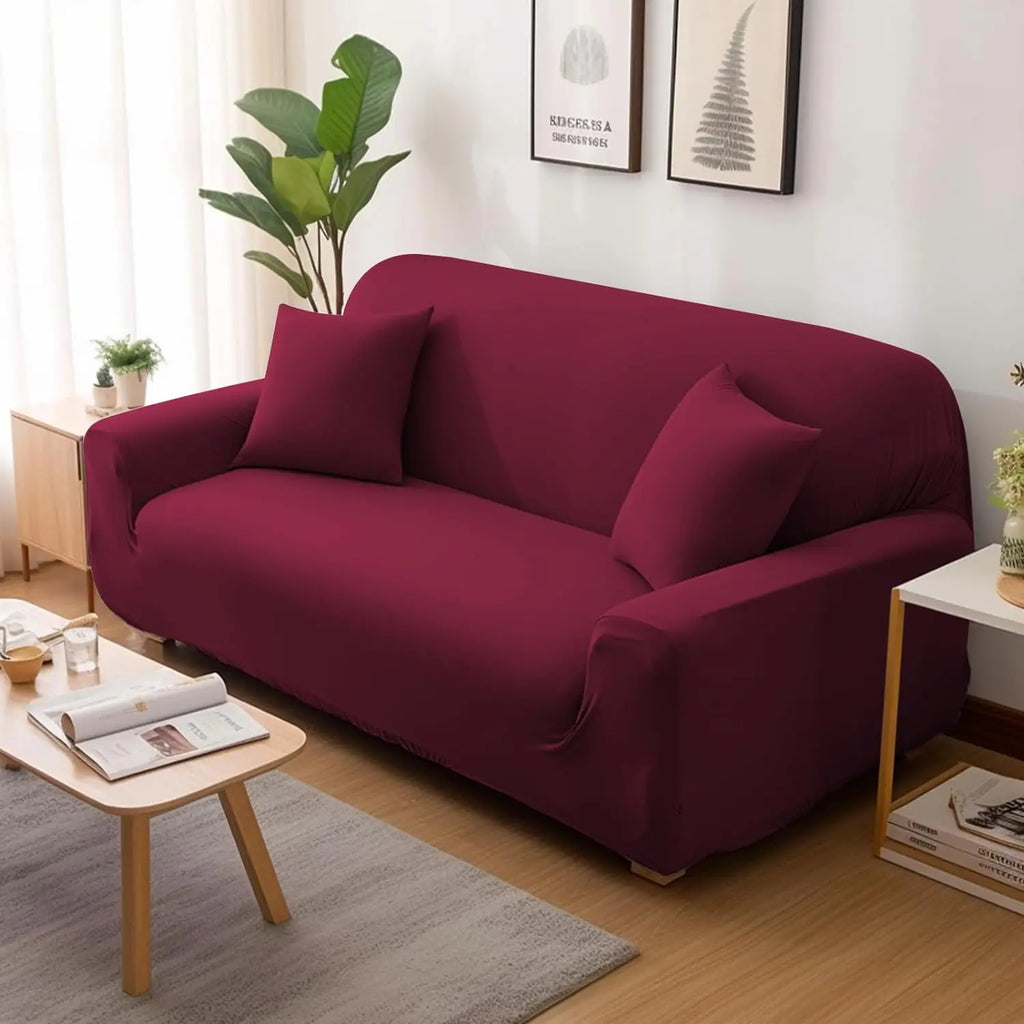 Thickened Elastic Sofa Slipcovers – Sectional Corner Couch Protection for Living Room