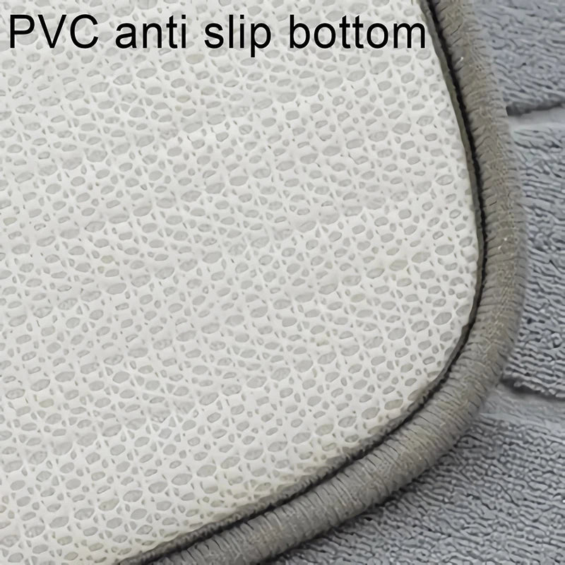 Absorbent Bathroom Rug – Slip-Resistant Floor Mat for Shower and Bathtub