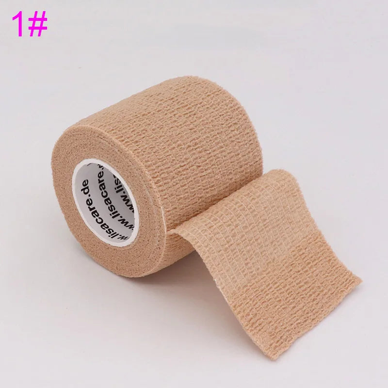 Self-Adhesive Elastic Athletic Tape – Sports Support Wrap for Gym and Injury Recovery