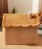 Foldable Pet House – Removable Washable Bed for Small to Large Dogs and Cats