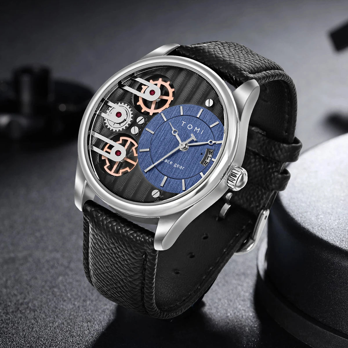 Quartz Men's Wristwatch – Luxury Minimalist Business Gift for Anniversaries
