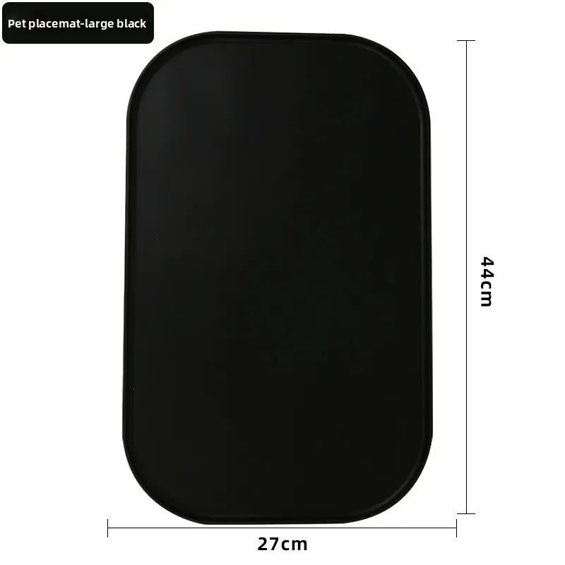 Silicone Cat Feeding Mat – Non-Slip Waterproof Tray for Pet Food Bowls