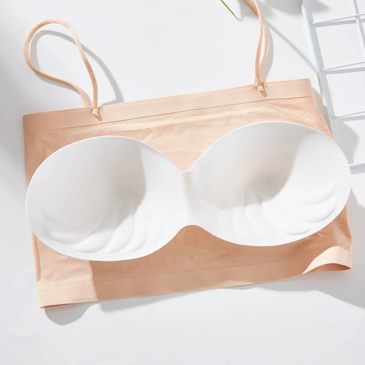 Strapless Tube Top Bra – Seamless Beauty Back Camisole for Daily Comfort