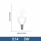 LED Light Bulbs – Energy Efficient E27 E14 Lamps for Home Interior Lighting