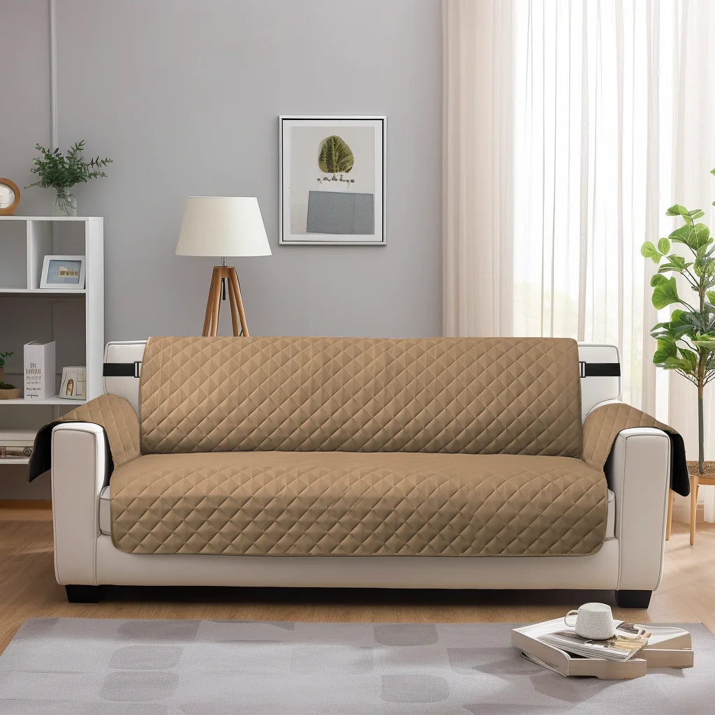 Waterproof Sofa Slipcovers – Non-Slip Elastic Protectors for Kids and Pets