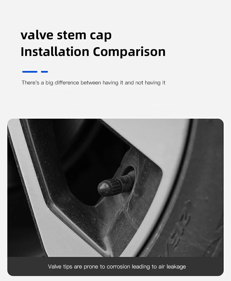 Alloy Tire Valve Caps – Dust Cover Accessories for Volkswagen Car Wheels