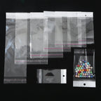 Self-Sealing Cellophane Bags – Transparent Adhesive Packaging for Gifts and Treats