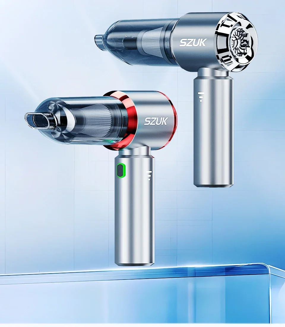 Portable Cordless Handheld Vacuum – High-Power Suction for Car and Home