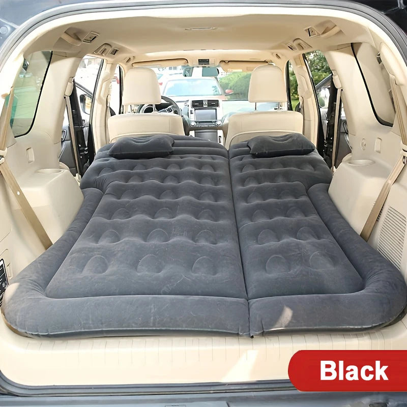 Inflatable Car Mattress – Universal Back Seat Bed for Outdoor Camping