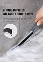 Hard Bristle Crevice Brush – Precision Scrubber for Kitchen and Tile Seams