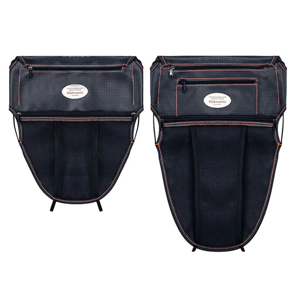 Motorcycle Seat Storage Bag – Expandable Tool Organizer for Vespa Scooters