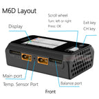 Dual Channel Smart Charger – 500W 15A for FPV Drone Lipo Batteries