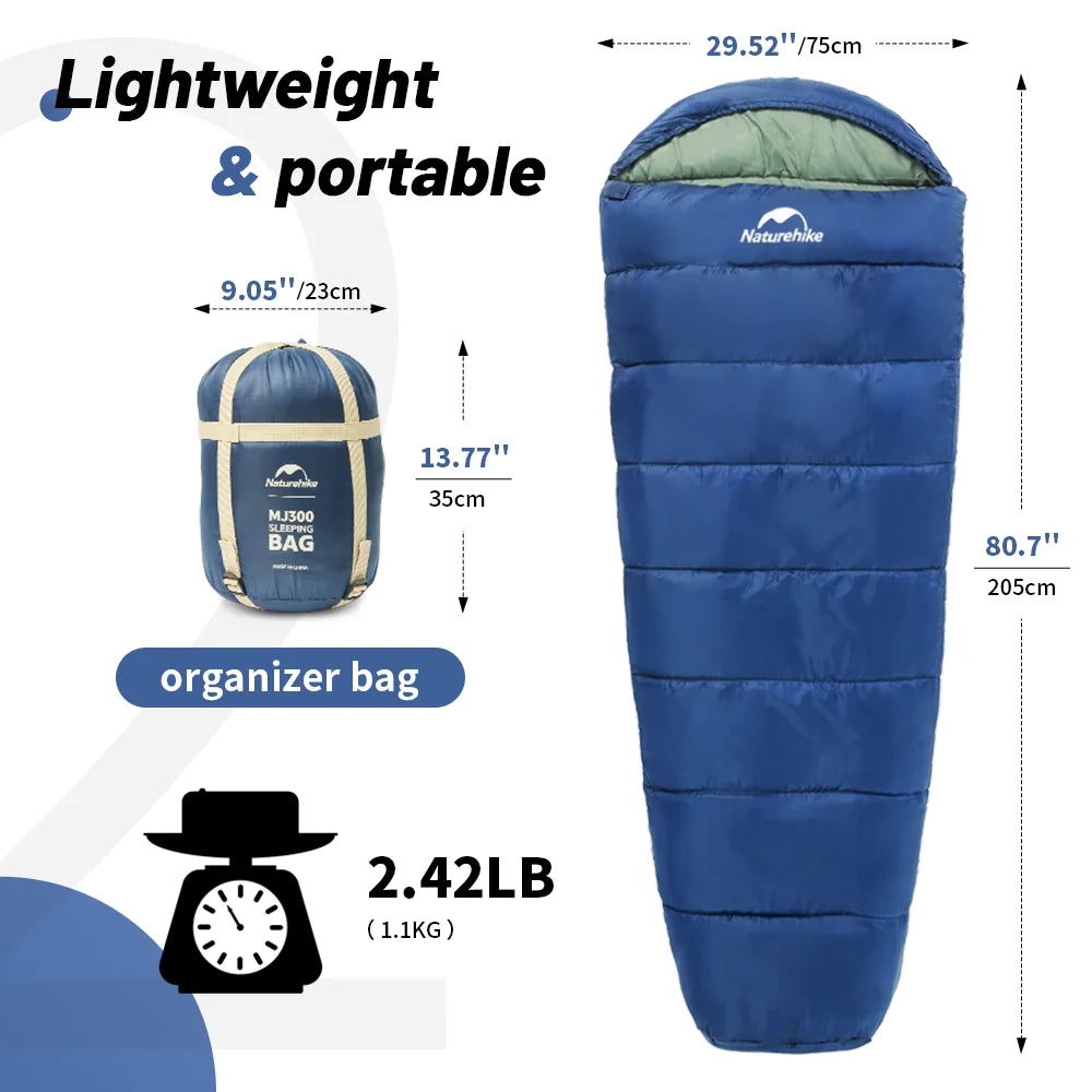 Ultralight Cotton Sleeping Bag – 4 Season Waterproof Gear for Camping Hiking
