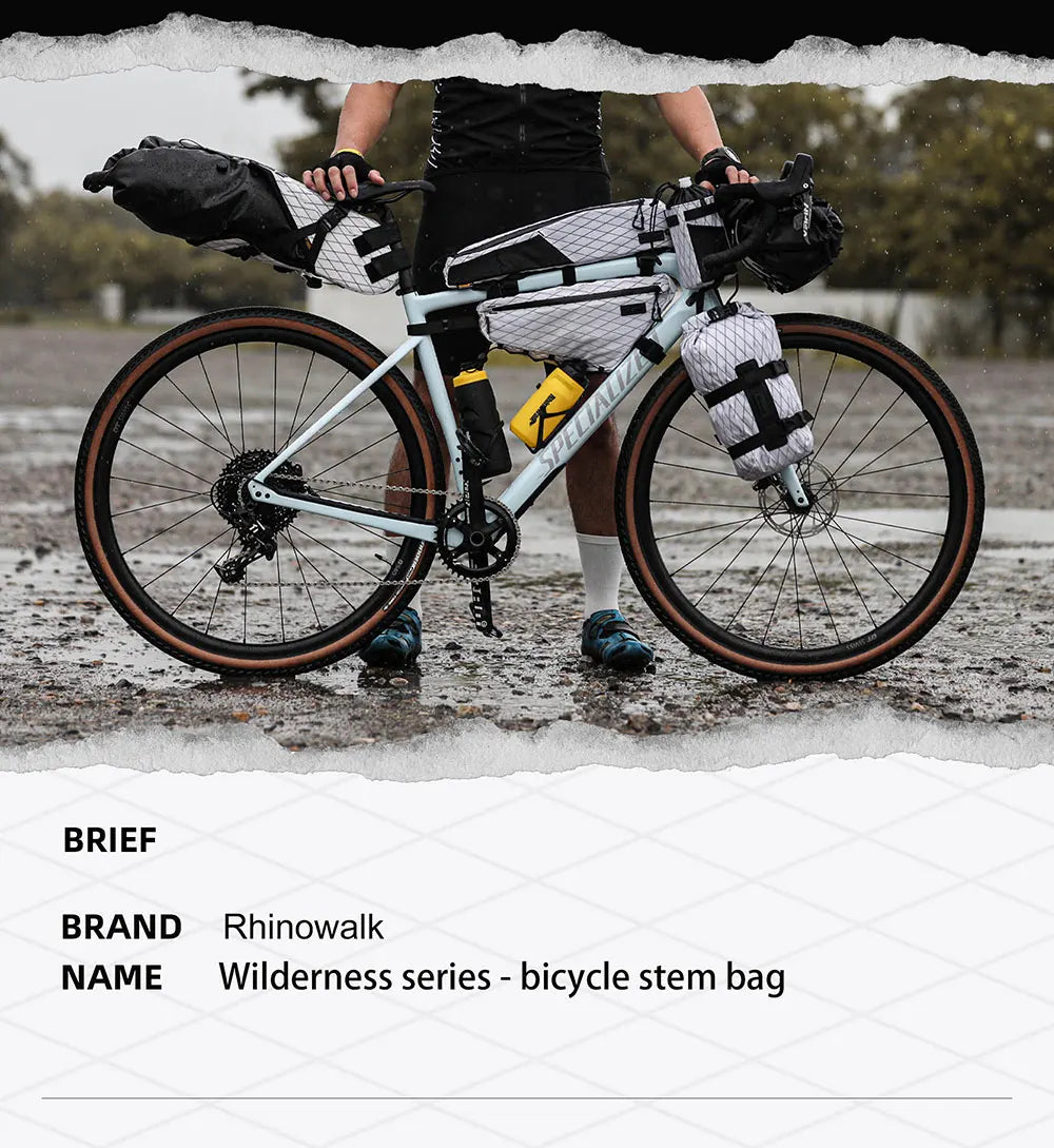 Rhinowalk Bicycle Water Bottle Bag – Insulated Carrier for City Commuting