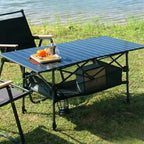 Aluminum Folding Camping Table – Lightweight Portable Desk for Picnics