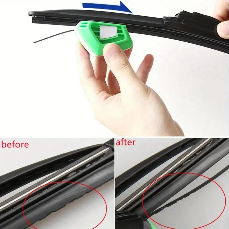 Car Wiper Blade Cutter – Rubber Regroove Repair Tool for Windscreen Maintenance