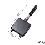 Non-Stick Aluminum Sandwich Pan – Detachable Double-Sided Grill for Breakfast