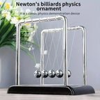 Newton's Cradle Steel Balance Balls – Physics Science Toy for Stress Relief