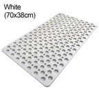 Anti Mould Rubber Bath Mat – Non Slip Shower Accessory for Bathroom Safety
