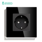 BSEED Touch Light Switch – LED Wall Socket with USB-C for Modern Home Decor