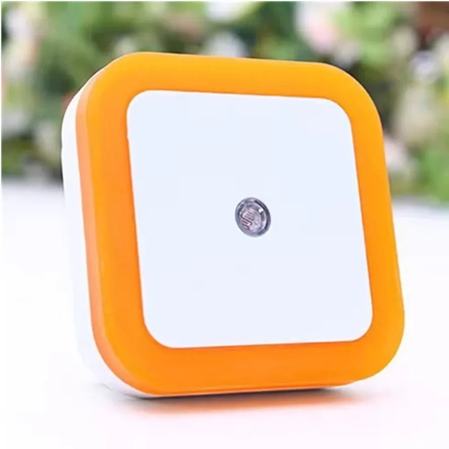 LED Auto Sensor Night Light – Energy Saving Plug-in Lamp for Kids Bedroom