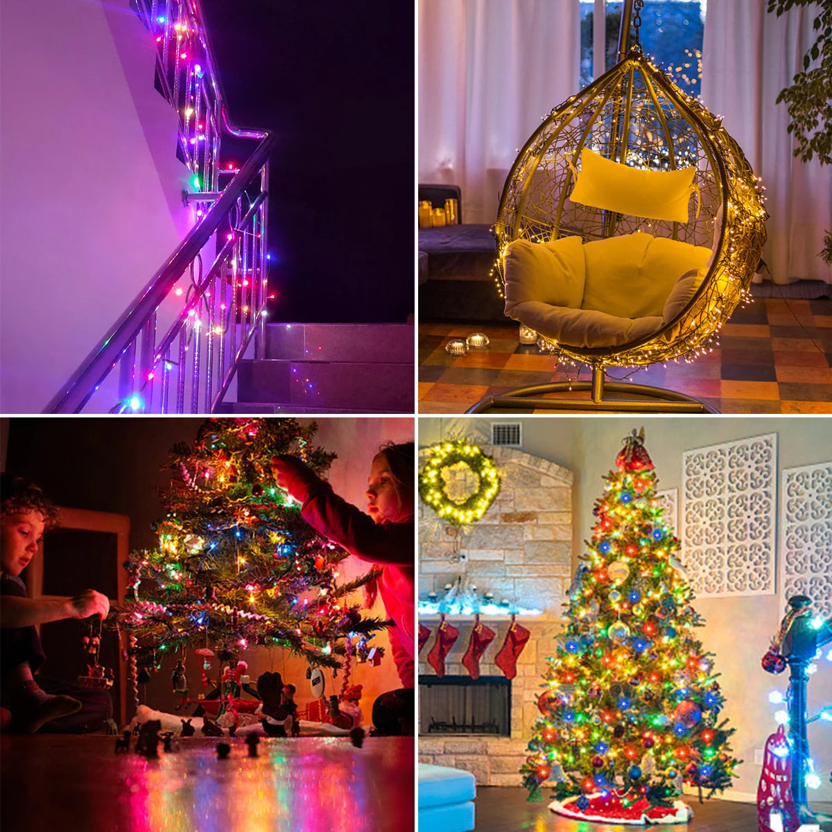 LED Fairy String Lights – Waterproof Garland for Indoor Outdoor Decor