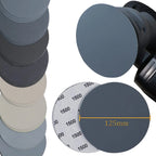 Wet and Dry Sanding Discs – 5 Inch Assorted Grit for Auto Metal and Wood