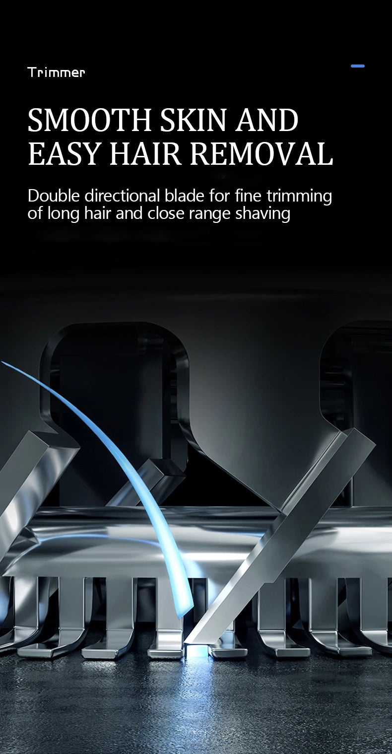 Electric Nose Hair Trimmer – Rechargeable Grooming Tool for Men
