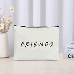 Canvas Friends Makeup Bag – Eco-friendly Cosmetic Organizer for Travel