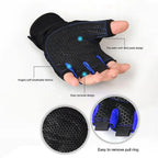 Shockproof Weight Lifting Gloves – Wrist Support for Gym Fitness Training