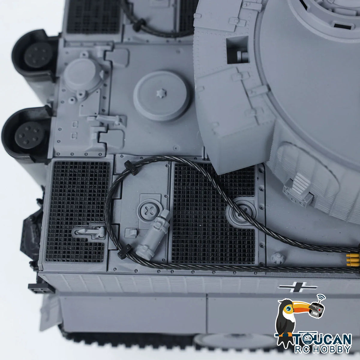 Taigen 1/24 Tiger I RC Battle Tank – Infrared Combat Vehicle for Military Hobbyists