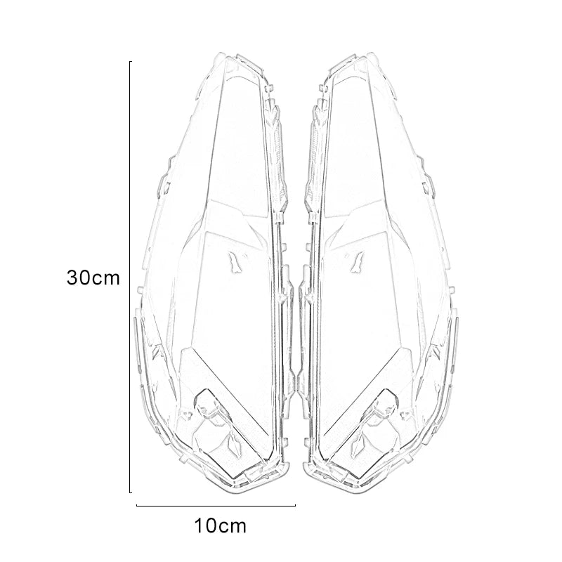 Rear Brake Light Cover – ABS Protective Housing for Yamaha Xmax 300