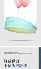 Breathable Elastic Sweatband – Moisture Wicking Headband for Fitness Sports
