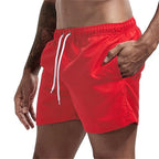 Mens Quick Dry Swim Trunks – Lightweight Beach Shorts for Summer Swimming