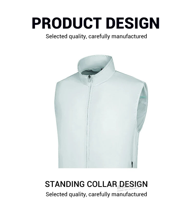 Air-Conditioned Cooling Vest – 13-Hour Fan System for High-Temperature Work