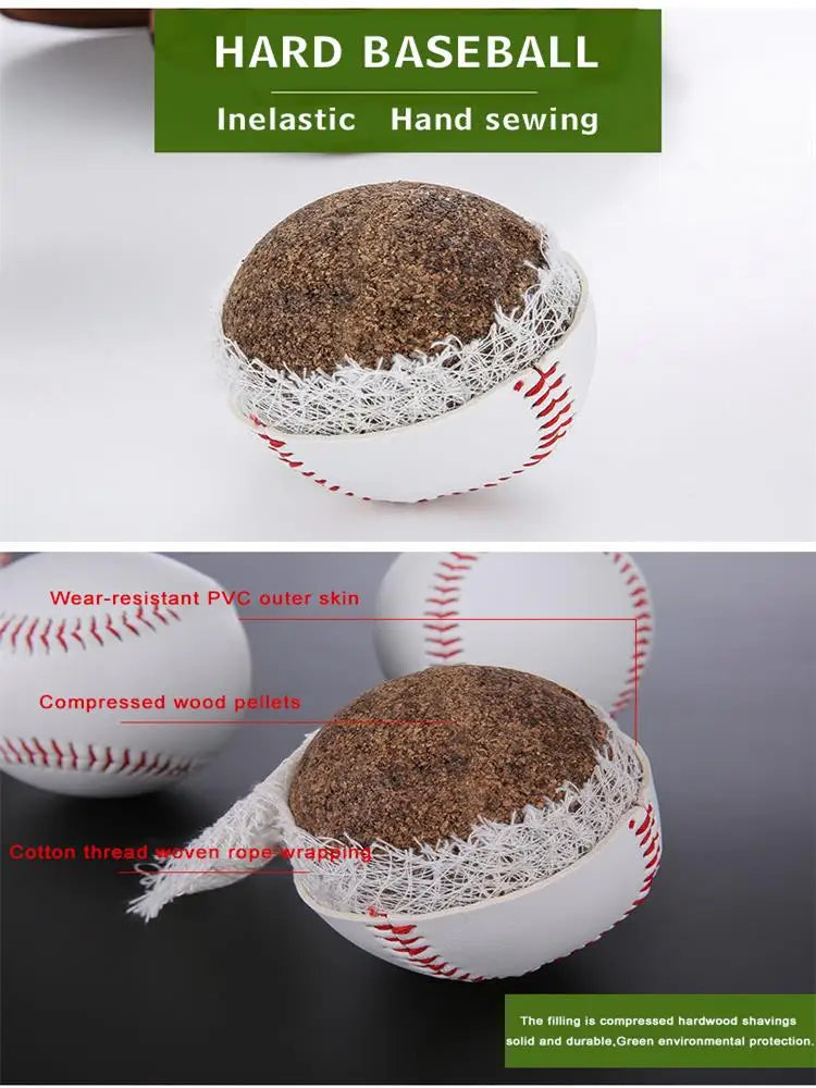Handmade Baseball – Training Practice Ball for Team Games and Fitness