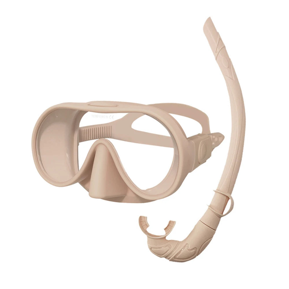 Full Face Snorkel Mask – Anti-Fog Panoramic Diving Goggles for Underwater Swimming