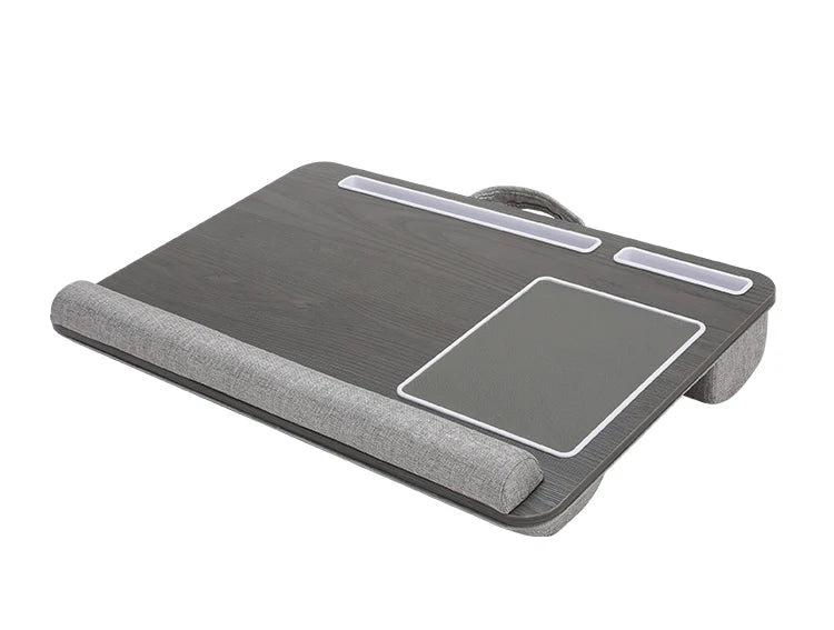 Portable Laptop Desk – Anti-Slip Bed Tray with Mouse Pad for Bedroom Sofa